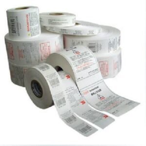"Custom satin clothing label with printed logo" "Personalized satin label folded and sewn on garment" "Soft satin clothing tag with care instructions"