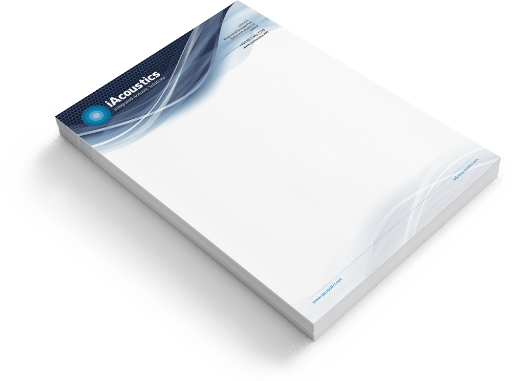 Letterhead printing services
