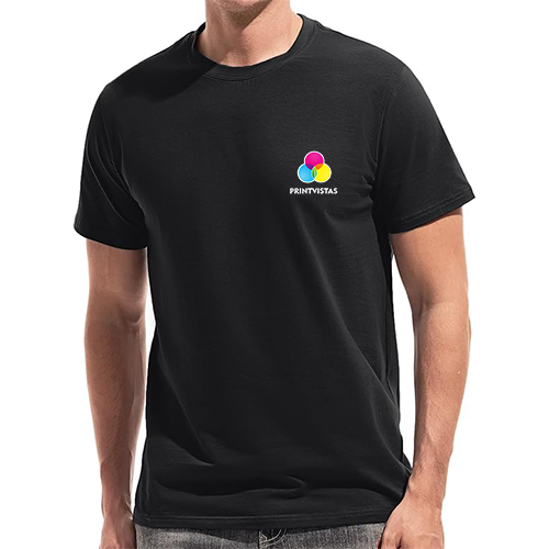 tshirts-with logo-round neck