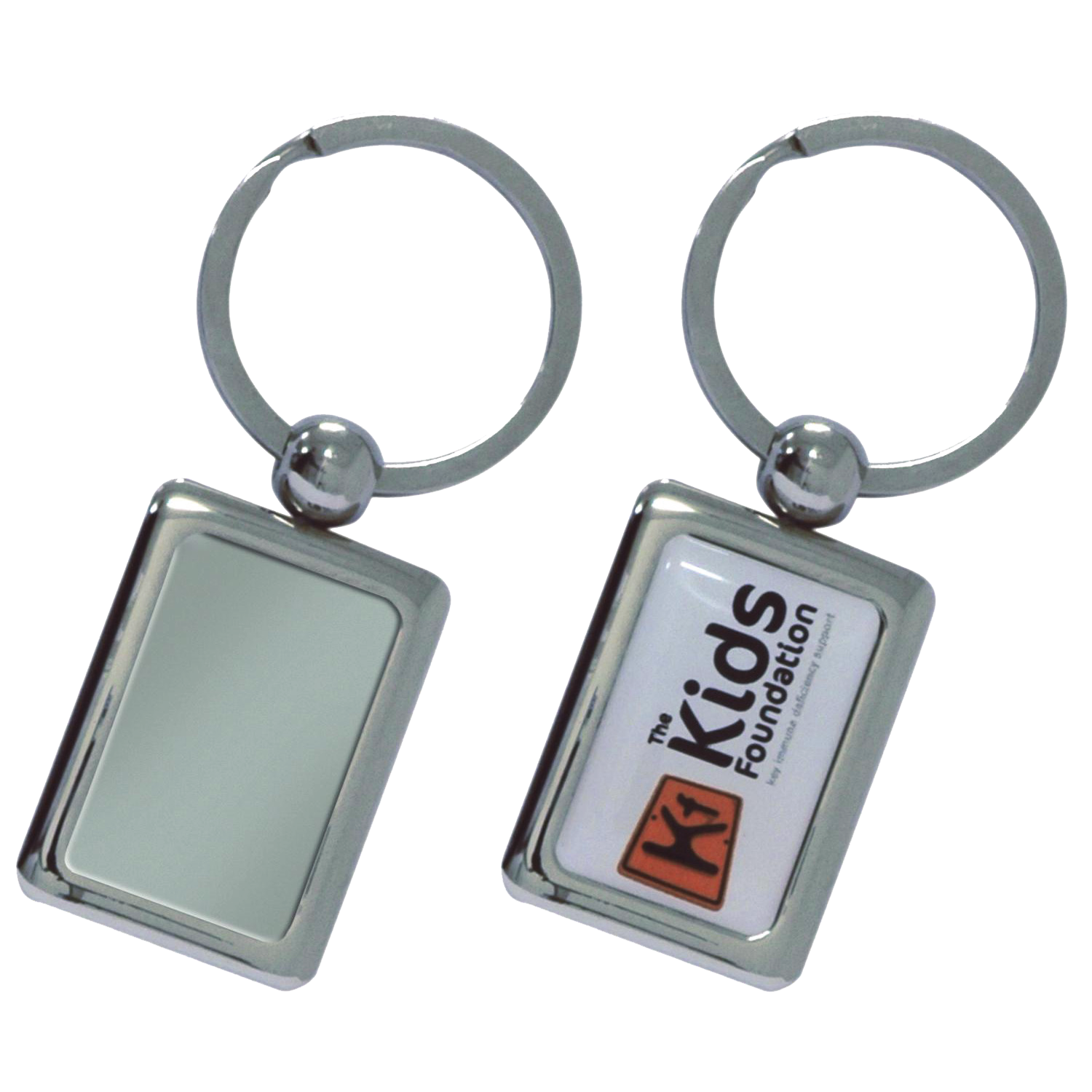 Custom Promotional Keychain with Company Logo for Corporate Branding