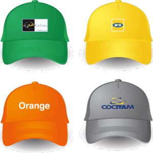 Custom Promotional Printed Baseball Cap with Company Logo