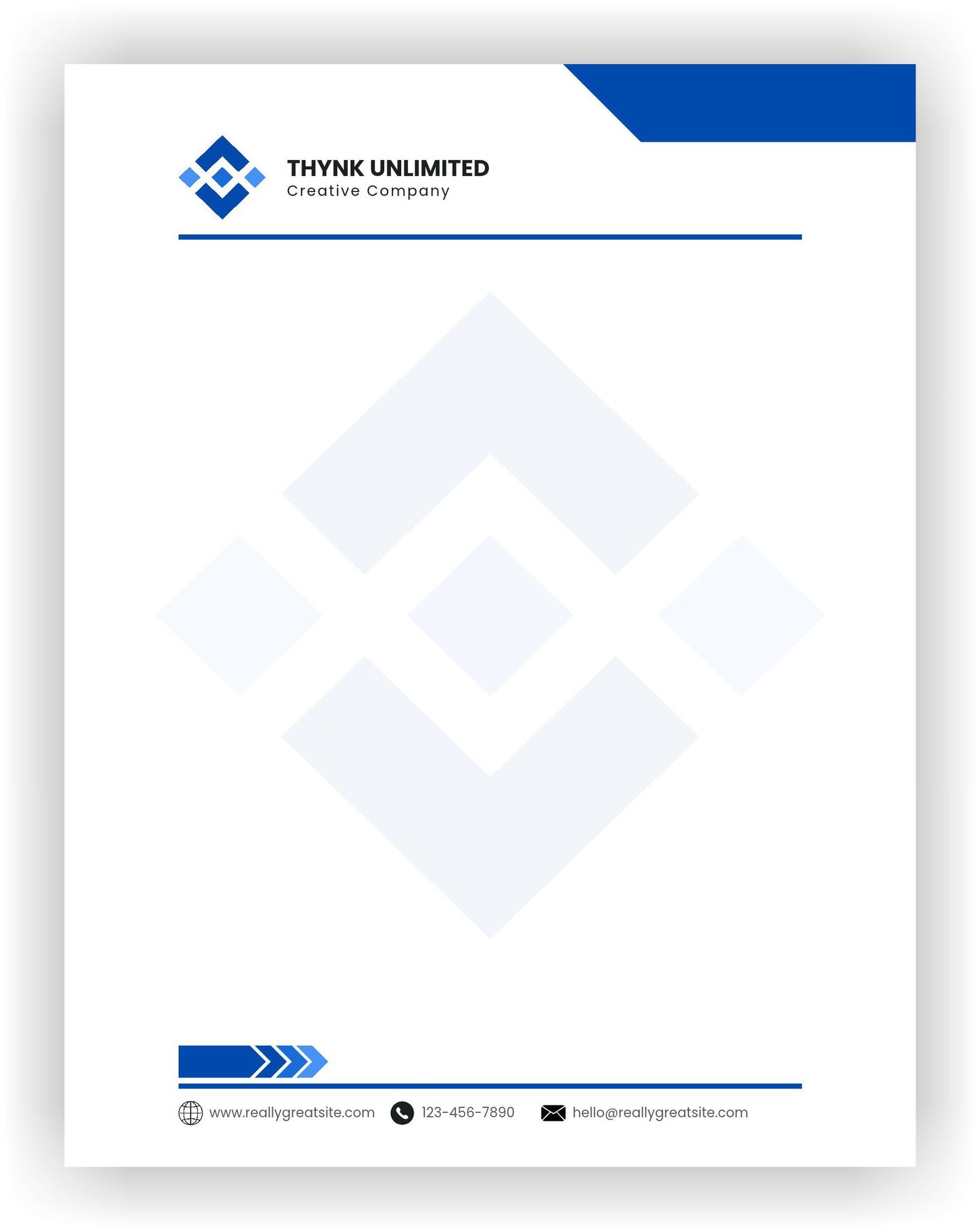 Single Color Letterhead – 80 GSM Paper - Image 3