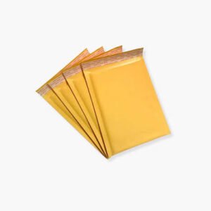 Bubble Padded Envelope 12 x 18 cm | Yellow Kraft Mailer