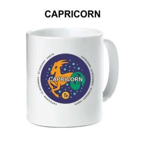 Capricorn Zodiac Mug – Astrology Sign Coffee Cup