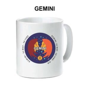Gemini Zodiac Mug – Astrology Sign Coffee Cup