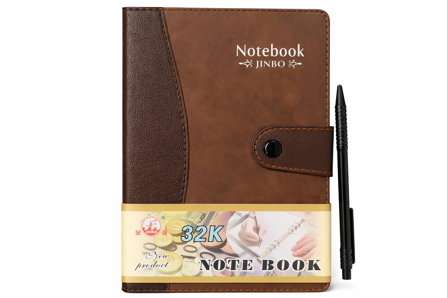 Button Notebook Diary – Custom Printed Notebook for Office and Corporate Gifts