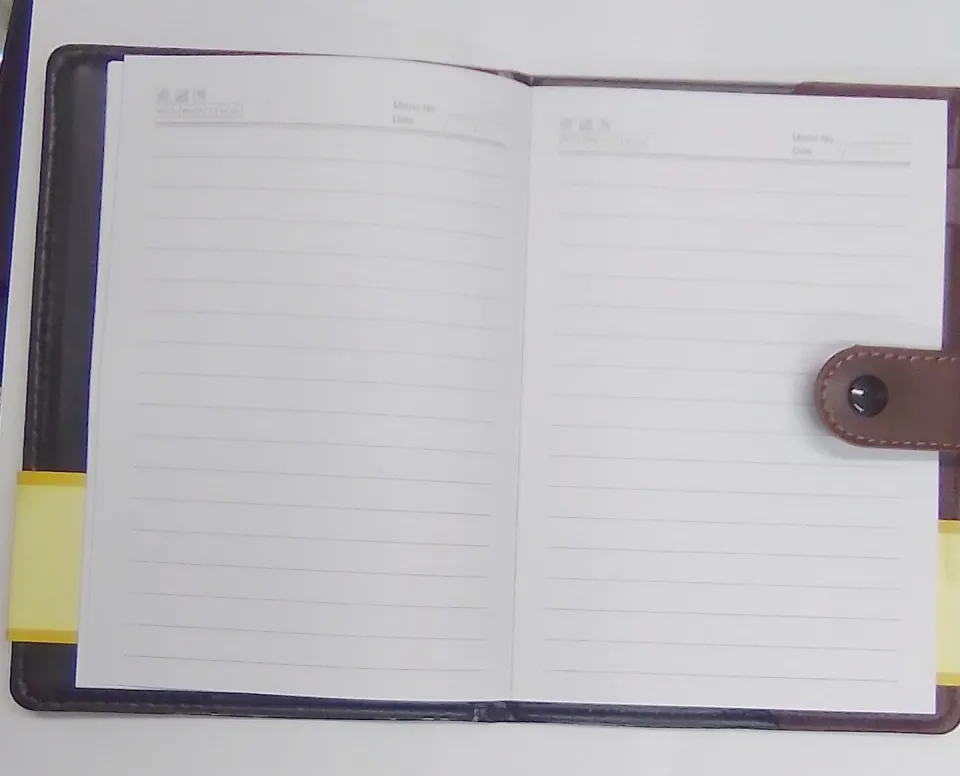 Button Notebook Diary – Custom Printed Notebook for Office and Corporate Gifts