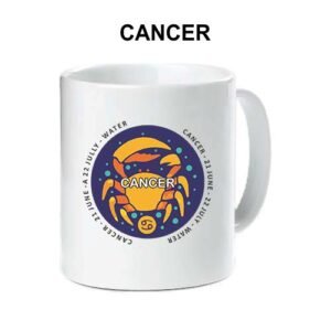Cancer Zodiac Mug – Astrology Sign Coffee Cup